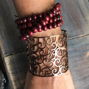 Brass cuff